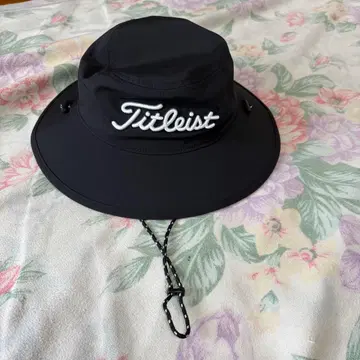 새상품 F 사이즈/Titleist/레인 햇/블랙
