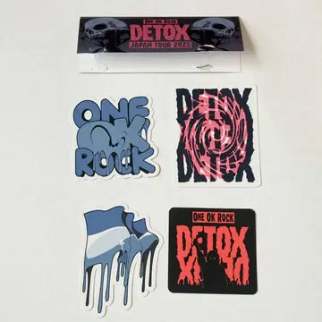 ONE OK ROCK DETOX 스티커 세트 2025