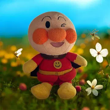 호빵맨 봉제 인형 약 20cm