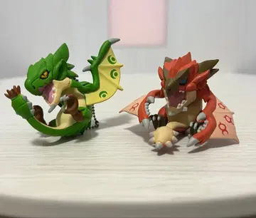 몬스터 헌터 후리후리 마스코트 키체인 리오 레우스 리오 레이아