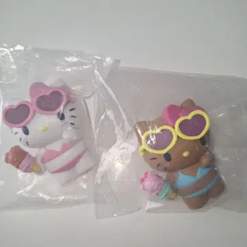 산리오 모두 함께 수영장 피규어 일광화상 헬로키티