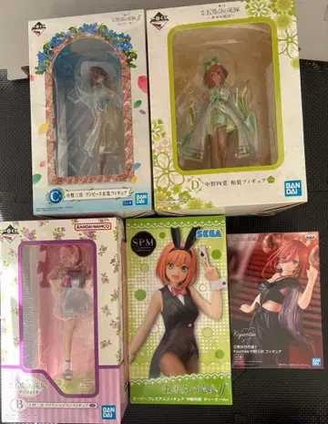 5등분의 신부 피규어 세트