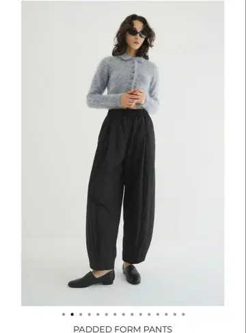 선착순 clane PADDED FORM PANTS