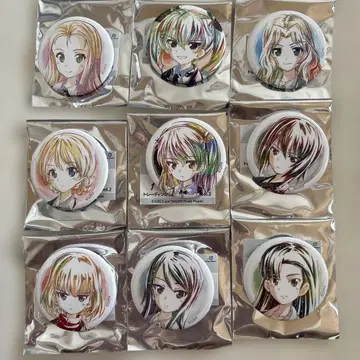 걸즈 & 판처 최종장 Ani-Art 캔뱃지 세트