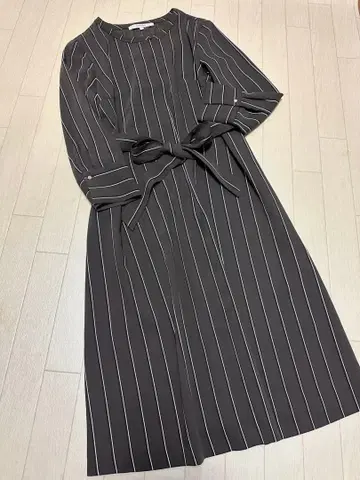 새상품급 언타이틀 스트라이프 원피스 2