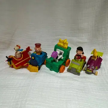 피넛 스누피 탈것 5종 세트