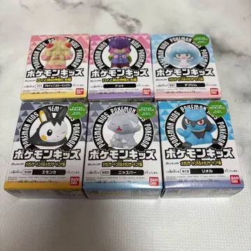 포켓몬 키즈 6개 손가락 인형 피규어 포켓몬스터