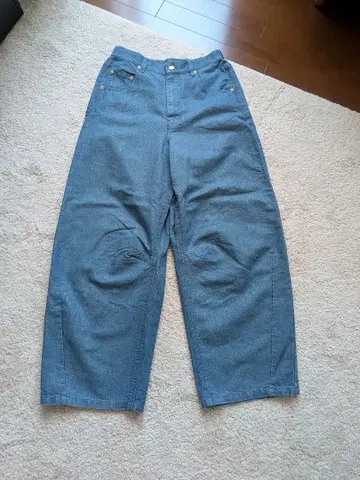 개럴개런트 구매 jena 라메 데님 팬츠 새상품