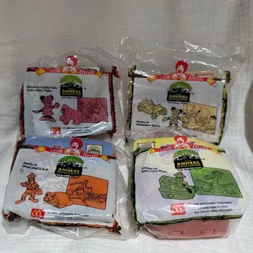 맥도날드 디즈니 애니멀 토이 컴플리트 세트