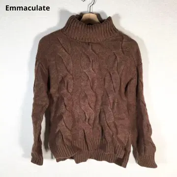 상태 좋음 Emmaculate 에마큐레이트 니트 스웨터 브라운 계열