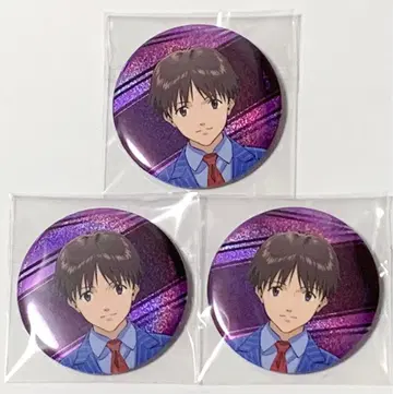 에반게리온 올에바전 캔뱃지 신지 3종 세트