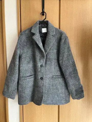 feepur 샤기 자켓 아우터