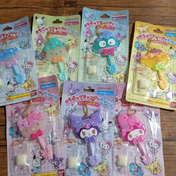 롤리팝 캔디 참 산리오 키링 컴플리트