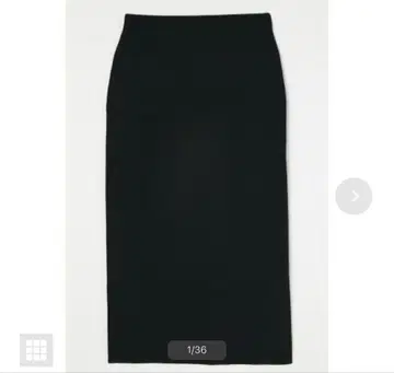 moussy HALF MILANO 니트 스커트