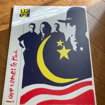 U2 Love Comes to Town Tour 팜플렛 1989년