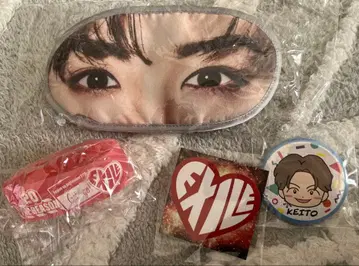 기무라 케이토 안대 캔뱃지 세트