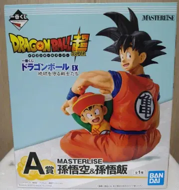드래곤볼 제일복권 피규어 손오공&손오반 MASTERLISE