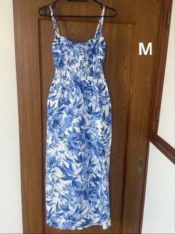 꽃무늬 프린트 맥시 드레스 M 사이즈