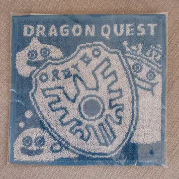 핸드 타월 드래곤 퀘스트 카드 타월 드래곤 퀘스트 편의점 제일복권