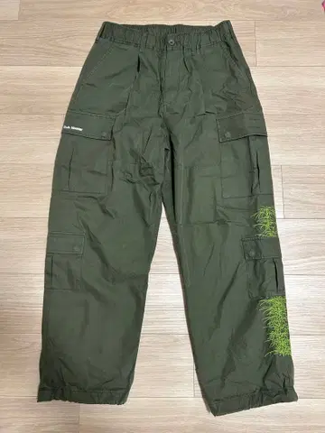 HUF 카고 팬츠 올리브 그린