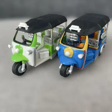 툭툭 미니어처 2대 세트 1/64