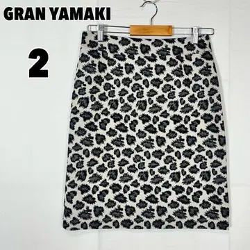 GRAN YAMAKI 그랑 야마키 (2) 애니멀 무늬 타이트 스커트