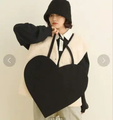 멀로 빅 하트 BAG 덕질 토트 하트형