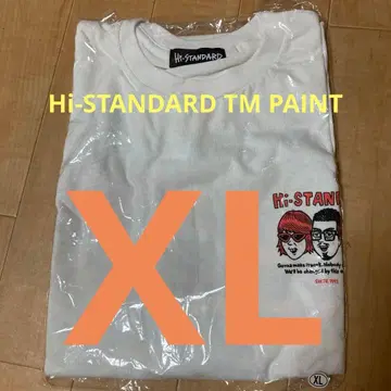 [ 새상품 ] Hi-STANDARD TM PAINT T셔츠
