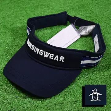 Munsingwear/먼싱웨어 골프 선바이저 [네이비] 새상품!