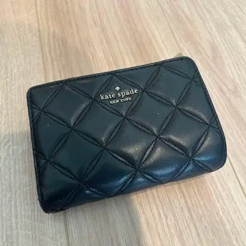새상품급 kate spade 블랙 접이식 지갑