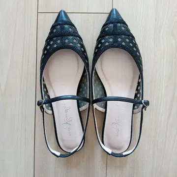 블랙 메쉬 펌프스 M 일본제