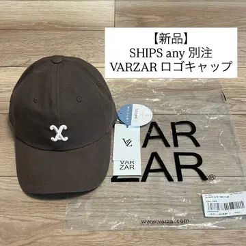 SHIPS any 별주 VARZAR 로고캡 브라운 새상품