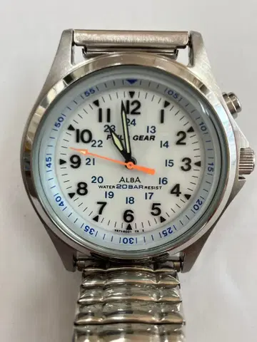 [ 작동품 ] SEIKO 세이코 ALAB 필드 기어 20기압 방수