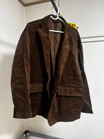 2!MONO MART 브라운 코듀로이 테일러드 자켓 M