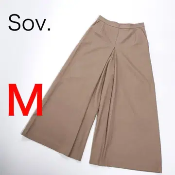 H4037 소브 하이웨스트 와이드 팬츠