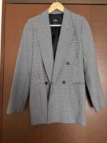 ZARA 더블 버튼 자켓