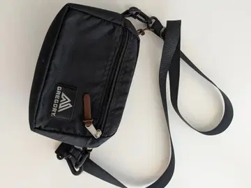 GREGORY 블랙 숄더백