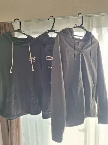 언더아머 후드티 3종 세트 M, L