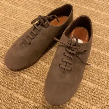 핸드메이드 가죽 레이스업 슈즈