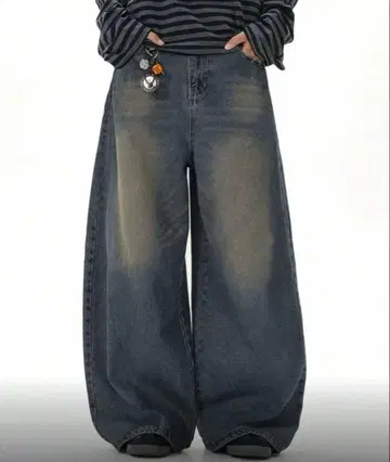 빈티지 워시 데님 y2k 구제 의류 archive