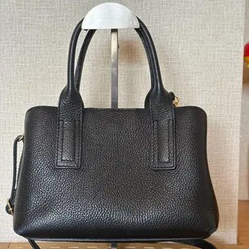 Milos 미로스 2way 숄더백 핸드백 블랙 가죽