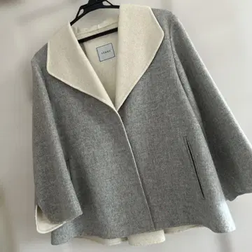 NIMES 울 혼방 더블 브레스트 자켓