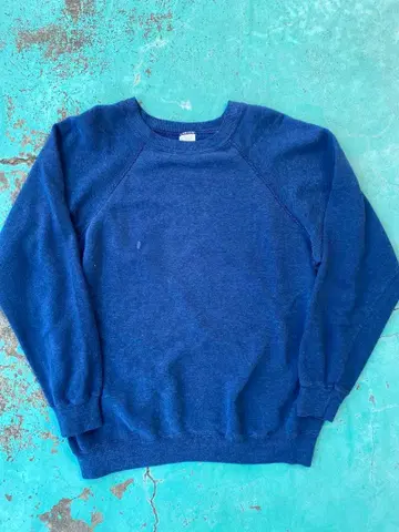 [ 80 s USA ] VINTAGE SWEAT NAVY