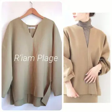 컨디션 최상 플라주 plage -R'IAM 스테디셀러 실루엣 블라우스