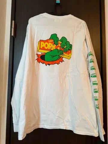 GARAGE SUPPLY PORCHOP 긴팔 티셔츠