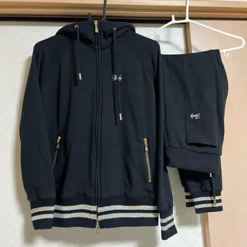 레이디 셋업 M 블랙 로고