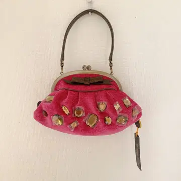 Think Bee! 미사용 새상품 가마구치 핸드백 비쥬 미니백