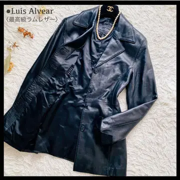 새상품급 바니스뉴욕 최고급 램 가죽 리얼 가죽 자켓 블랙