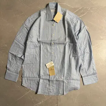 미사용 택 포함 제냐 긴팔 셔츠 Ermenegildo Zegna