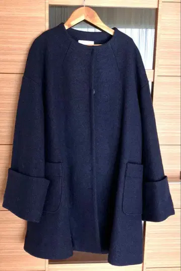 MANOF 울 코트 A라인 미사용